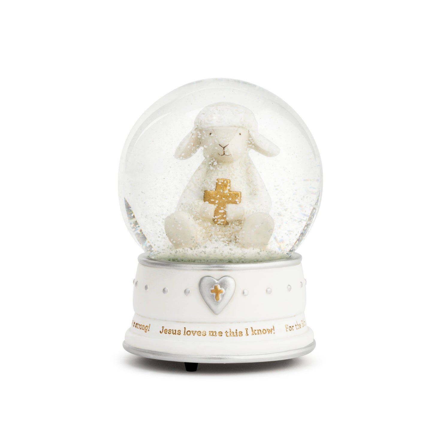 Jesus Loves Me Musical Water Globe