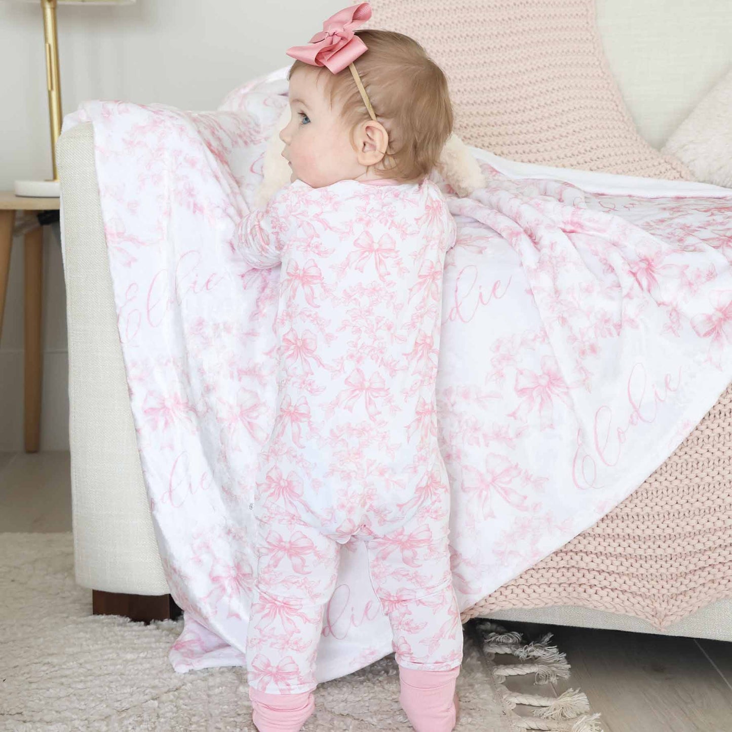 Fancy Frills Convertible Zip Romper: 0-3 months