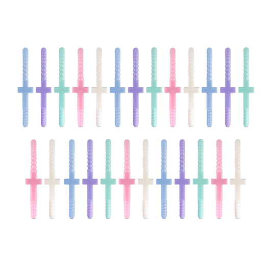 Jesus Bracelets - Group Packs: Cotton Candy Sky (25 Pack) / Small