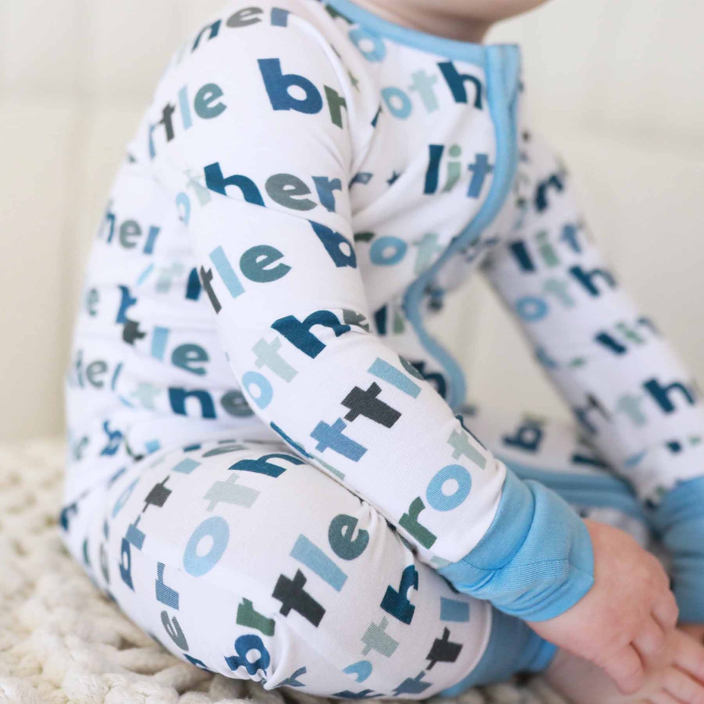 Little Brother Convertible Zip Romper: 0-3 months