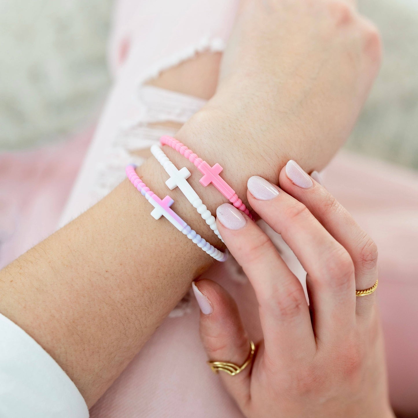 Jesus Bracelets - 5 Packs: Camo / Extra Small