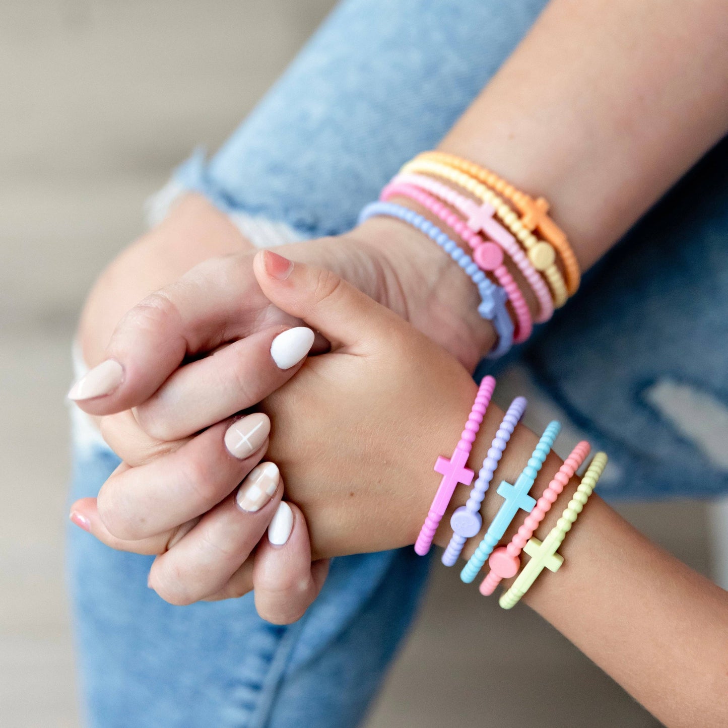 Jesus Bracelets - 5 Packs: Drift / Extra Small