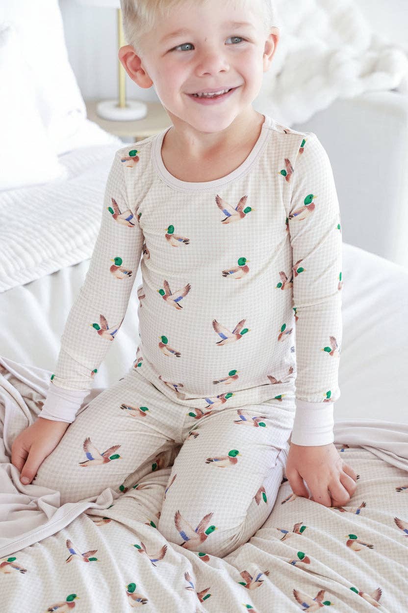 Two Piece Bamboo Pajama Set | Little Mallard: 2T