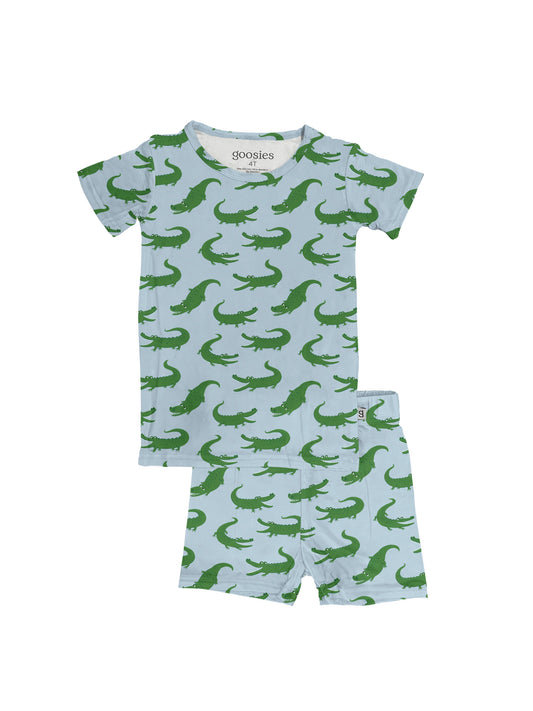 SS 2pc PJs - Alligators: 3T