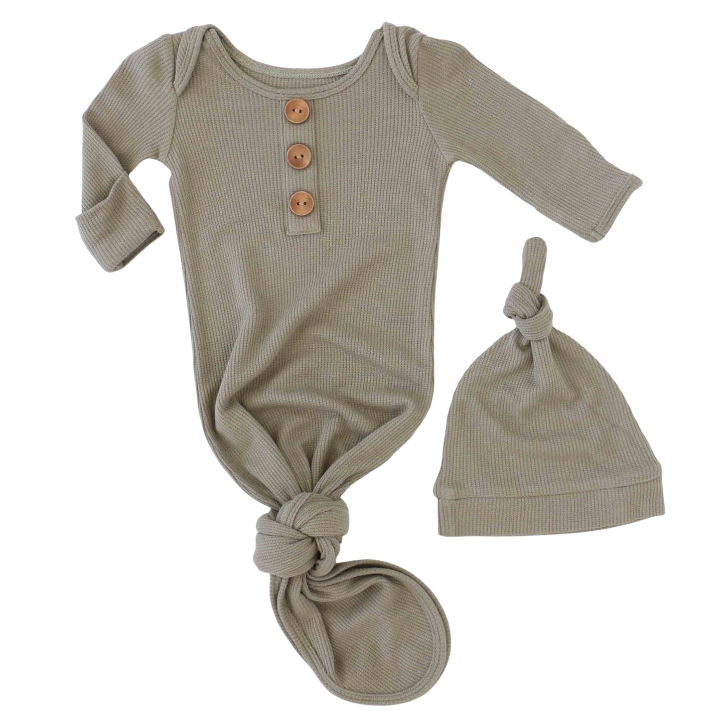 Knot Gowns | Best Selling Solids: Moss
