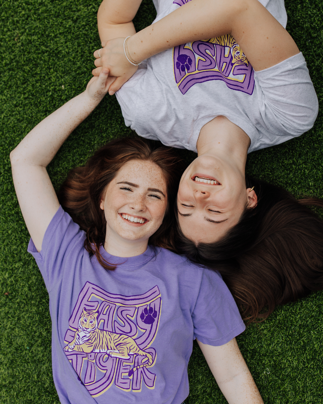 Easy Tiger Retro: Heather White / Large / Unisex